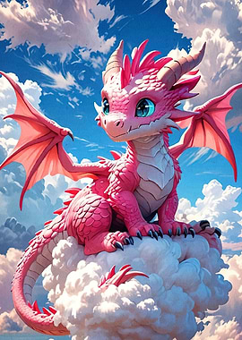 Cute Dragon Cloud