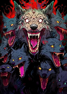 Nightmarish Pack Wolves