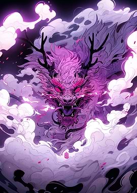 Purple Dragon Clouds