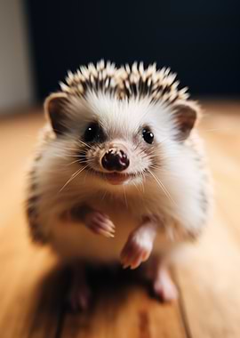 Cute Hedgehog Portrait