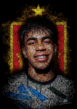 lamine yamal - spain football player