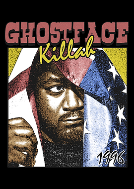 Ghostface Killah 1996 Retro Poster
