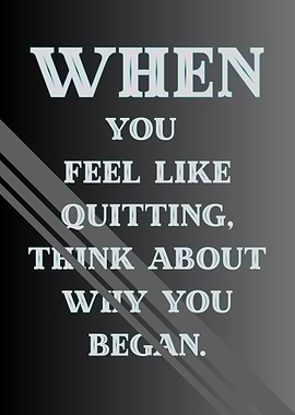 Inspirational Quote on Dark Background