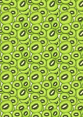 Kiwi Fruit Pattern