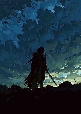 Dark Knight Silhouette