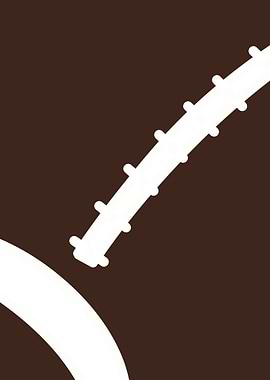 minimalist rugby ball