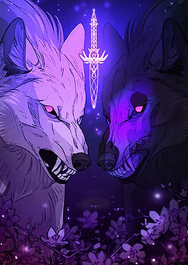 Wolves Sword Fantasy
