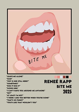 Reneé Rapp Bite Me Album Cover