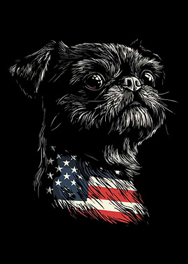 Dog Brussels Griffon lover