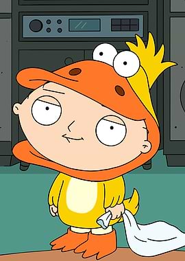 Stewie Griffin in Duck Costume