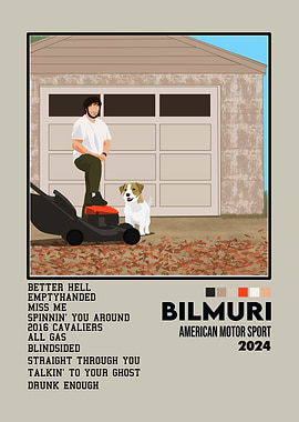Bilmuri American Motor Sport 2024 Album Art