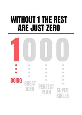 Motivational Doing Poster