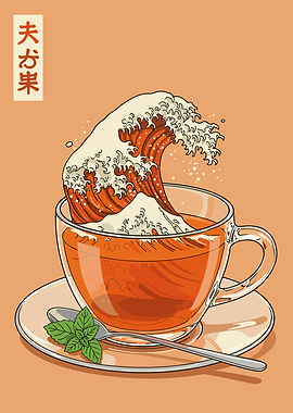Tea The Great Wave