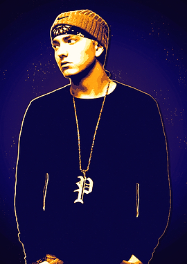 Eminem Portrait Art