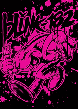 Blink-182 Bunny Pink