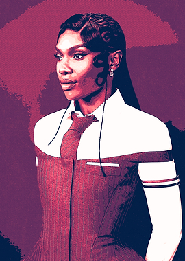 Nicki Minaj Portrait Art