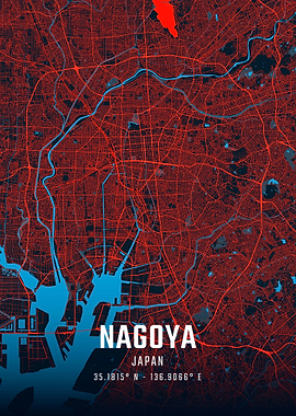 Nagoya City Map