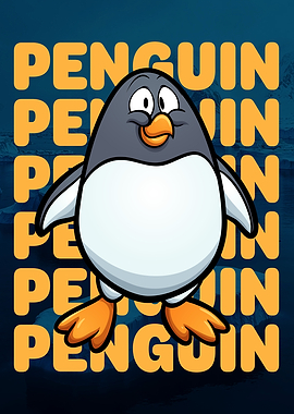 Cartoon Penguin Illustration
