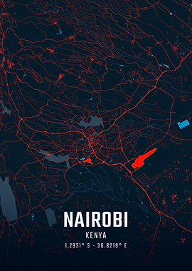 Nairobi City Map