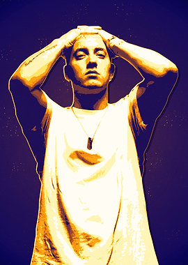 Eminem Portrait Art