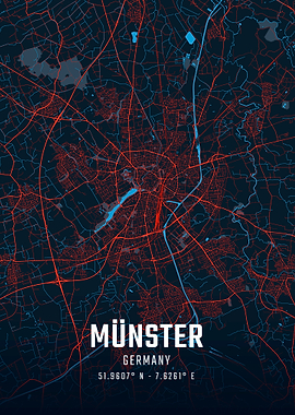 Münster City Map