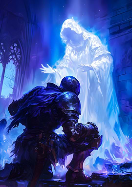 Knight and the ghost