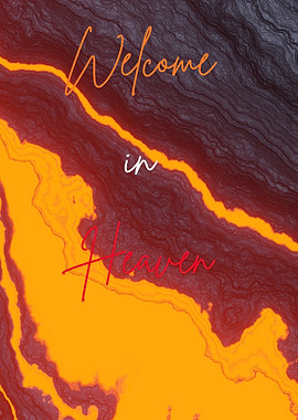 Welcome in Heaven Abstract Art