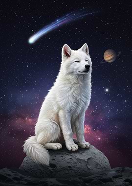 White Wolf in Space