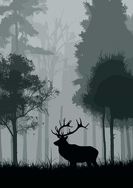 Misty Forest Watcher