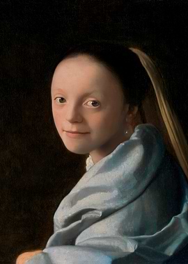 Girl with a Pearl Earring Painting