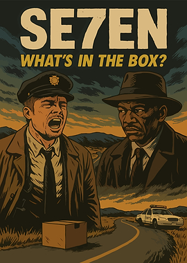 Se7en Movie Poster Art