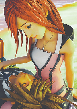 Kingdom Hearts: Kairi and Sora