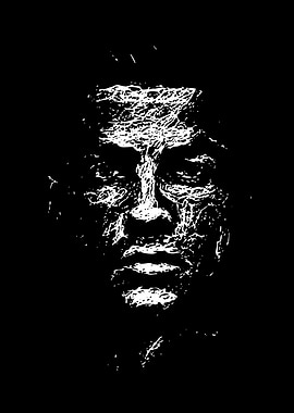 Christiano Ronaldo Black and White