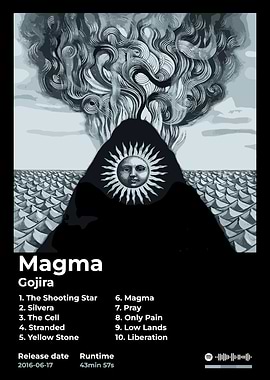 Gojira - Magma Album Cover