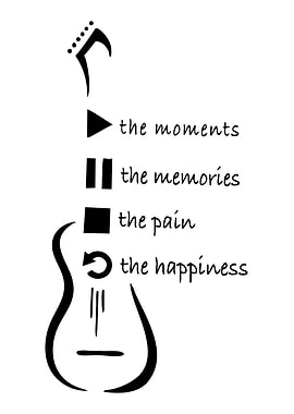 Guitar of Life's Moments