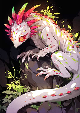 Fantasy Lizard Creature