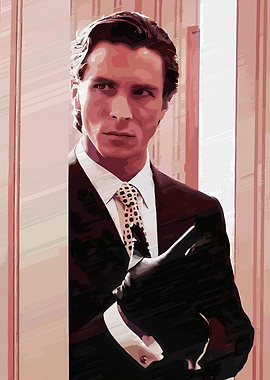 Patrick Bateman Illustration