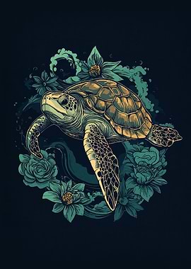 Sea Turtle Animal