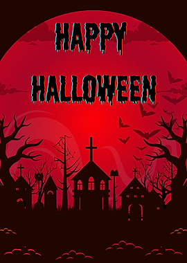 Happy Halloween Spooky Night