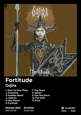 Gojira - Fortitude Album Cover