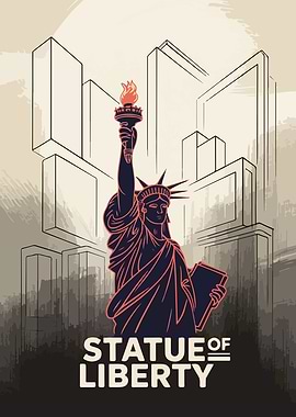 Statue of Liberty Illustration