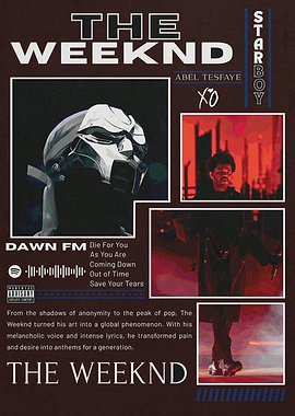 The Weeknd Album Art