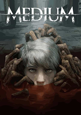 The Medium Game Cover Art