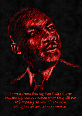 Martin Luther King Jr. Portrait