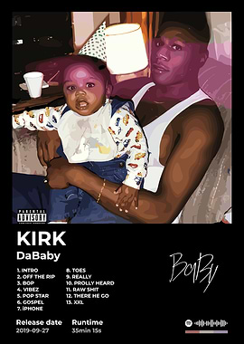 DaBaby kirk Album Cover