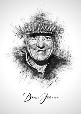 Brian Johnson Sketch Portrait
