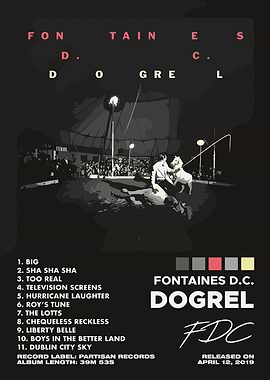 Fontaines D.C. - Dogrel Album Cover