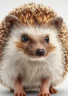 Adorable Hedgehog Portrait