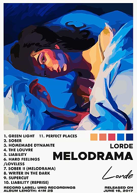 Lorde - Melodrama Album Cover