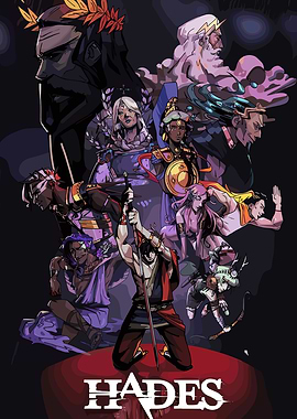 Hades Game Character Poster